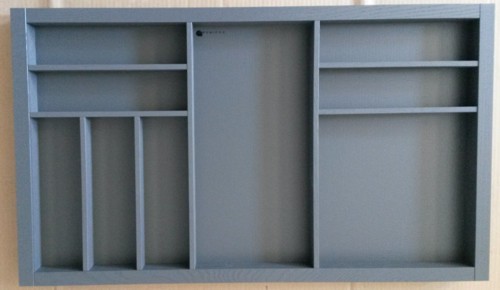 Portaposate legno grigio - portaposate,