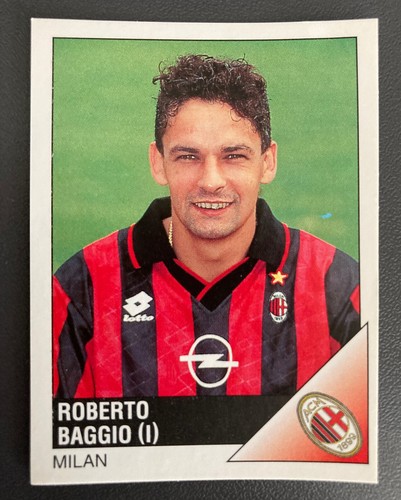 Baggio milan 1995 96 panini - baggio,
