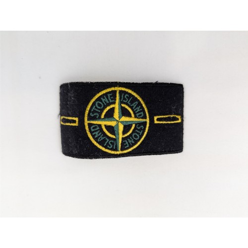 Stone island badge black - badge,