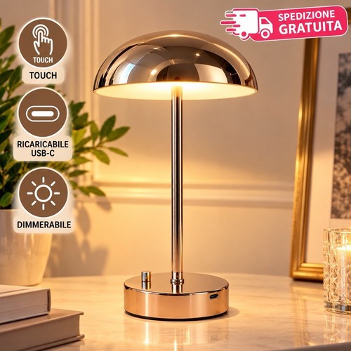 Lampada tavolo ricaricabile - da,