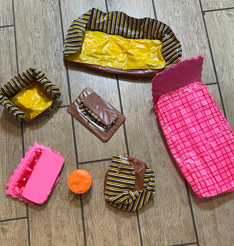 Set mobili gonfiabili barbie - set,