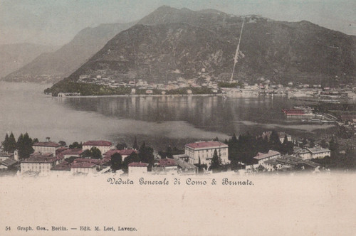 Cartolina como lombardia - como,