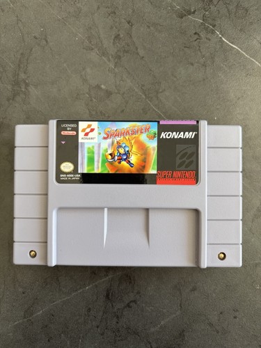 Sparkster super nintendo - (super,