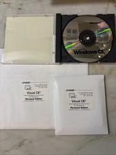 Microsoft Windows CE 2.1 con CD ActiveSync e disco Visual CE