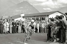 .Poster Manifesto Locandina Ciclismo Fausto Coppi Tour de France Stampa 50x70 Cm