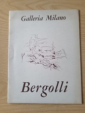 Aldo Bergolli paesaggi urbani presentazione di Alberto Martini Galleria Milano 