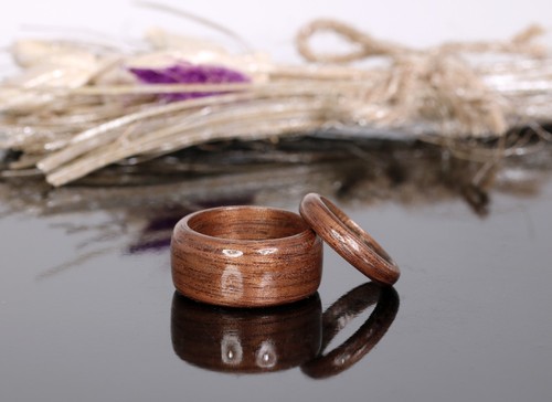 Anello pregiato legno di - anello,