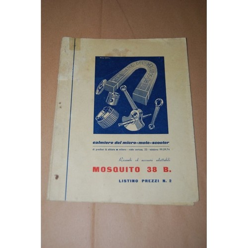 Mosquito ricambi ed - 38, b.
