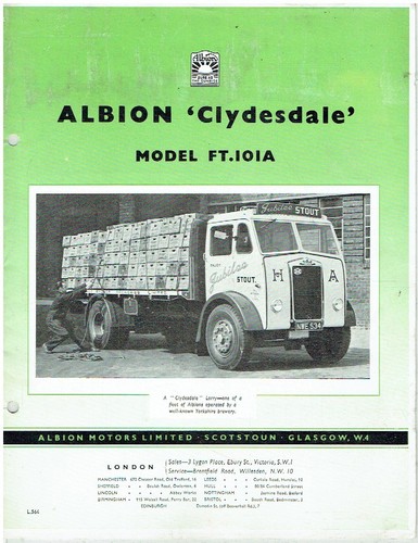 Albion clydesdale ft101a - clydesdale,