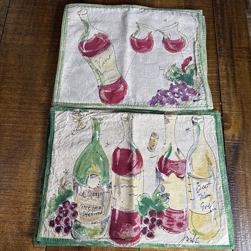 Tovagliette vino vintage - tovagliette,