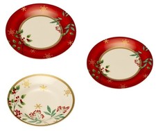 Palais Royal art. 1024063 servizio tavola 18pz Hyver decoro Natalizio