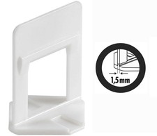 Raimondi Levelling System R.L.S. 200 Basi Fuga Piastrelle 1,5 mm Altezza 12-20mm