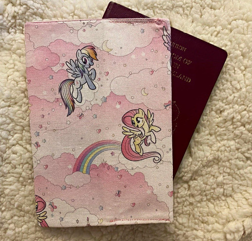 Porta passaporto bifold tela