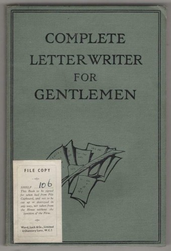 Complete letter writer - complete, for