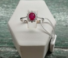 Anello punto luce oro bianco