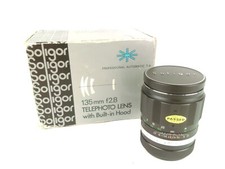 Teleobiettivo Soligor T4 135mm f/2.8 Full Frame Fast Prime, attacco T4 - come nuovo