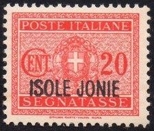 ITALIA Occupazione Isole Jonie