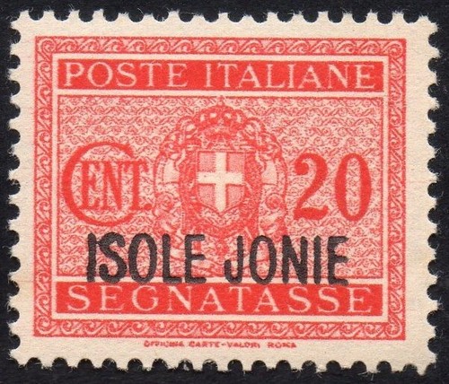 Italia occupazione isole - occupazione, jonie
