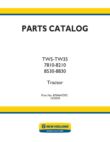 Catalogo ricambi trattore - , ford