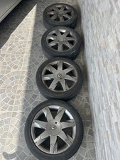 4 CERCHI IN LEGA RENAULT MEGANE/SCENIC 2°  Serie 17 POLLICI 6,5x17 Completi