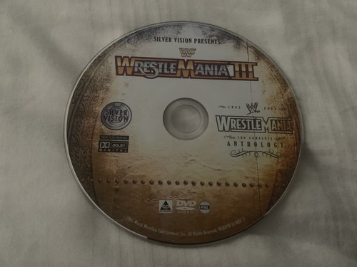 Wrestlemania dvd only - (1987),