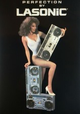 1985 LASONIC BOOMBOX RADIO 12