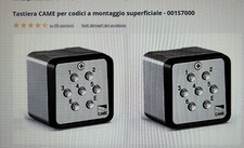 Doppio Tastierino CAME per Motore Automazione