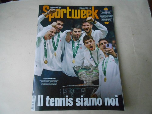 Sportweek 2025 il tennis - sportweek, n.48-2025-il