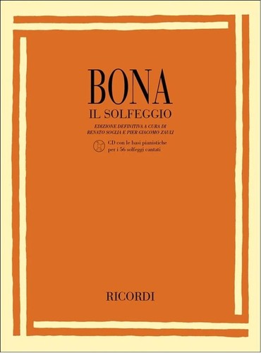 Ricordi solfeggio con cd - il,