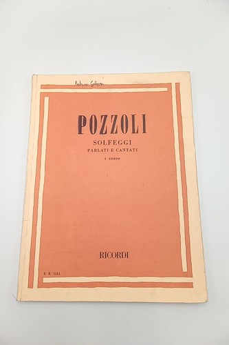 Pozzoli solfeggi parlati e - parlati,