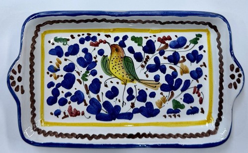 Vassoio ceramica deruta - vassoio,