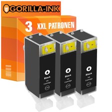 3x Cartuccia XXL Nero per