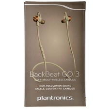 Plantronics BackBeat GO 3 Cuffie Bluetooth wireless antisudore - Grigio/Rame