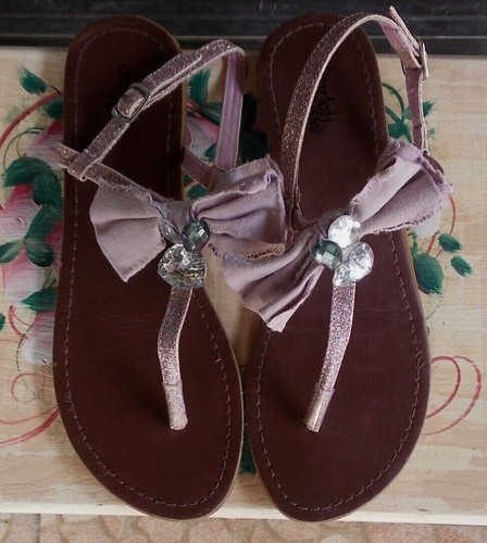 Sandali tra piedi shabby - sandali,