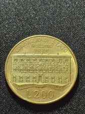 MONETA 200 LIRE ITALIA 1990