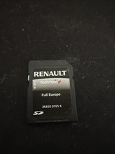Renault  Scheda SD R-Link TomTom  Sat Nav Scheda SD Europa 25920 0705 R