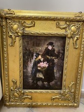 quadro antico olio su tela