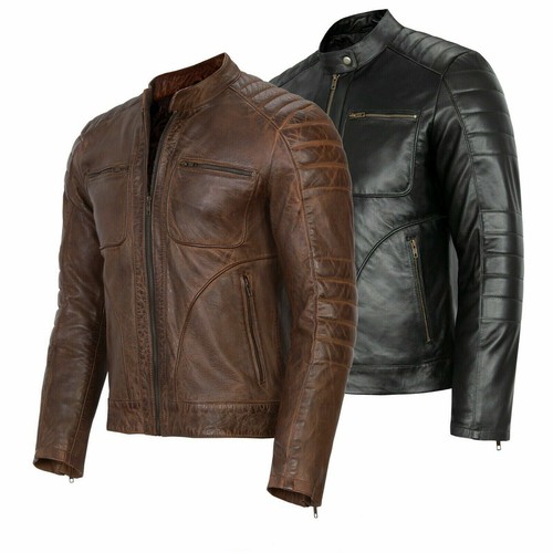 Giacca motociclista uomo - giacca,