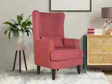 Poltrona Nelio in tessuto velluto legno massello stampato premium comoda