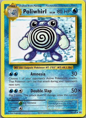 Poliwhirl evoluzioni - poliwhirl,