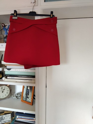 Gonna zara rossa taglia - zara, rossa,