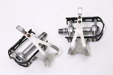 Pedali Campagnolo Record Superleggeri - vintage pedals with aluminium cages