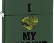 Moss Green I Love My Marine