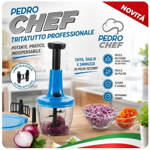 Pedrochef tuo tritatutto - il,