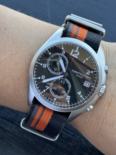 Hamilton khaki aviation - aviation, pilot