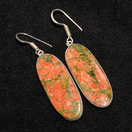 Orecchini unakite argento 925 - argento,