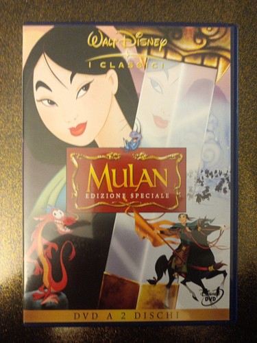 Dvd mulan walt - mulan, (1998)
