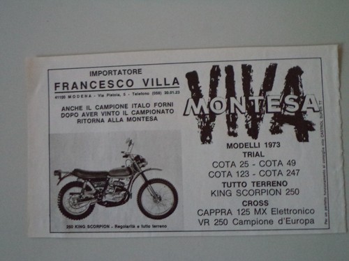 Advertising pubblicità 1973 - advertising,