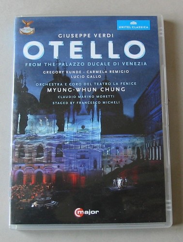 Dvd otello giuseppe verdi - dvd,