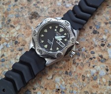 Seiko Scuba 200m Auto Quartz 5M23 7A10 ottobre 1992 Titanium Starfish Kanji